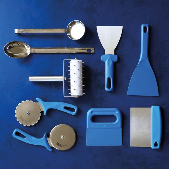 Gi.Metal Flexibler Teigspachtel für Teiglinge, 10 cm, aus Polymer