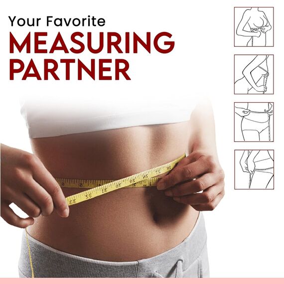 2 Bände Maßband Körpe 200cm/79 Zoll, Schneidermaßband Doppelseitige Measuring Tape Flexible Bandmaß Massband Schneider Mit Knopf Umfangmaßband Für Haushalte Handwerker Schneider