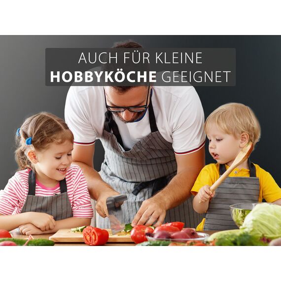 Hausfelder VIELZWECK-KÜCHENHELFER 2er Set aus 18/10 Edelstahl, Gemüseschaufel, Spachtel für die Küche, vielseitige Küchenutensilien (2 Stück)