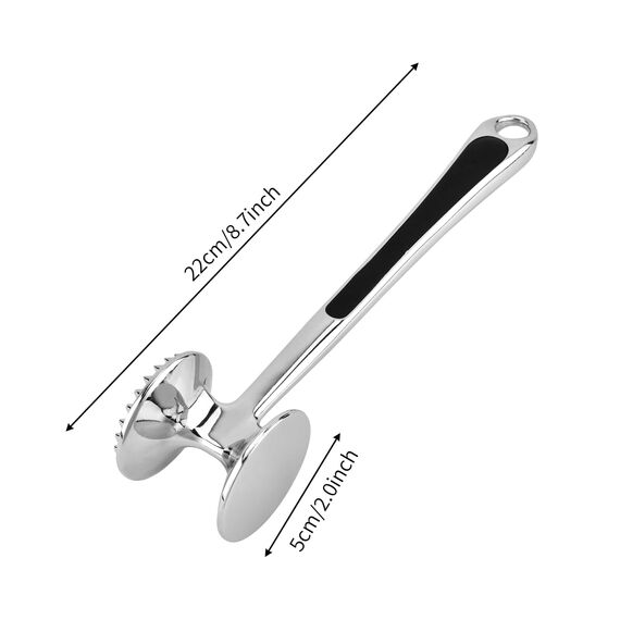 Aliglow Fleischklopfer, Hammer, Werkzeug für Küche, Zartmachung, Steak, Rind, Geflügel