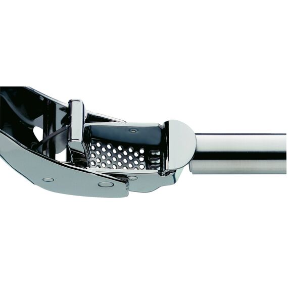 WMF Profi Plus Knoblauchpresse Edelstahl 17,5 cm, Cromargan Edelstahl teilmattiert, spülmaschinengeeignet