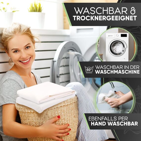 Loco Bird Passiertuch 50x50cm - 4 Stück 100% Baumwolltuch - ungebleichtes Käsetuch, Feines Mulltuch und Mulltücher Dichtegrad 100, Waschbares Leinentuch, Cheesecloth und Seihtuch mit vernähten Kanten