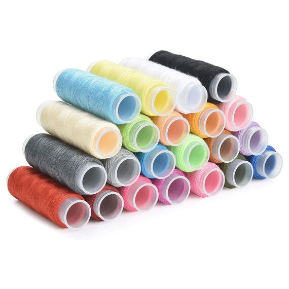 RFWIN Nähset 126 er, Tragbar Reise Nähset für Erwachsene, Fachmann Nähzubehör Inklusive Nadel, Faden, Aufreißer, Tasten, Fingerhut für Heimwerker Notfall Anfänger