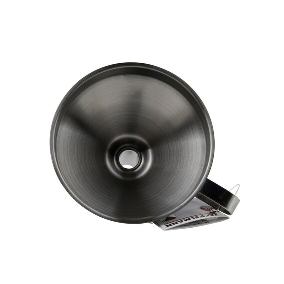 Fackelmann Trichter, Ø 10 cm, hochwertiger Küchenhelfer aus Edelstahl, Einfülltrichter für Flaschen und Gläser, Menge: 1 Stück, Farbe: silber