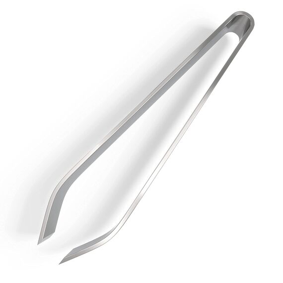 Marindo Profi Grätenzange (gerade 11cm) | Grätenzange für Fisch | Grätenpinzette | Fischgrätenzange | Fischgrätenpinzette | spülmaschinenfest | rostfreier Edelstahl