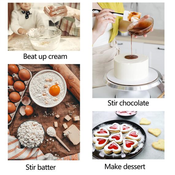 Silikon Spatel, Hitzebeständige Spatel zum Kochen, Antihaft Küchenutensilien mit Stahlkern, Eine Kleine Spatel und Eine Große