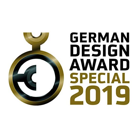 RÖSLE Kochlöffel mit Loch Silikon, Hochwertiger Rührlöffel mit Silikonüberzug und Rundgriff, Edelstahl 18/10, spülmaschinengeeignet, Grau