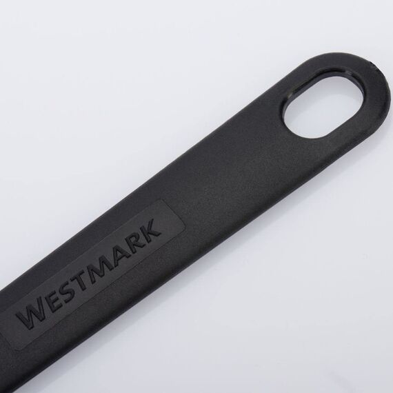 Westmark 2 Pfannenwender, hochhitzebeständig bis 270°C, Länge: 28,3 cm, Kunststoff, Flonal Plus, Schwarz, 203522E5