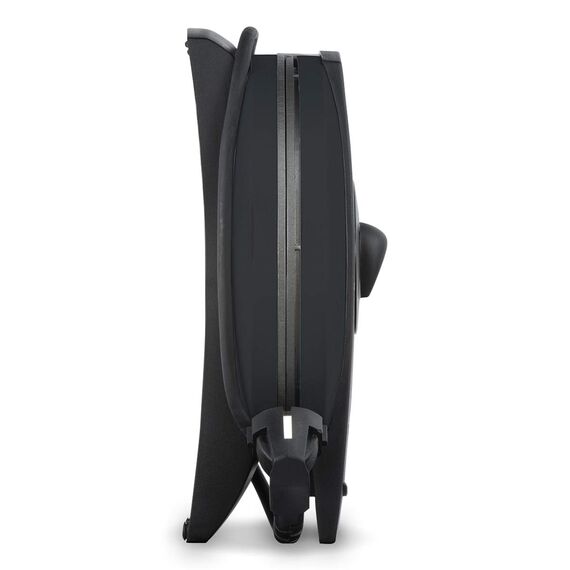 Cloer 1620 Waffeleisen für klassische Herzwaffeln, 930 W, Waffelgröße 15,5 cm, stufenlos wählbarer Bräunungsgrad, schwarz