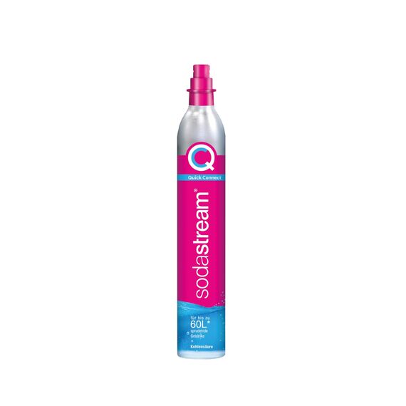 SodaStream Quick Connect Reservezylinder, Kohlensäure für bis zu 60L gesprudeltes Wasser