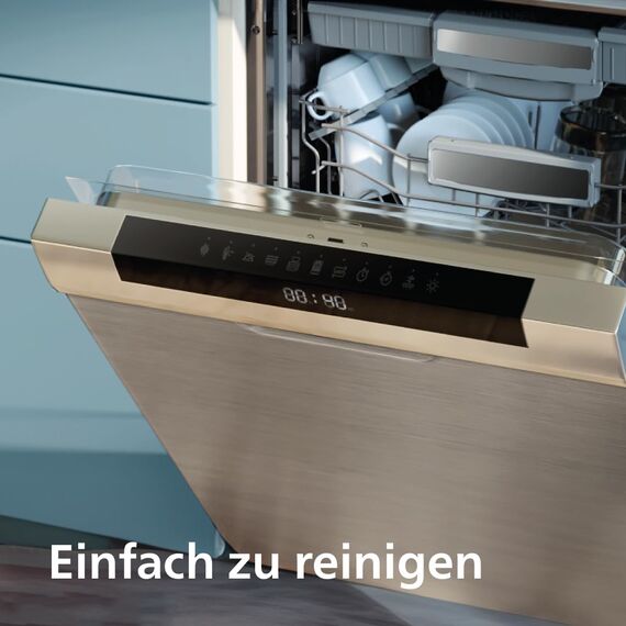 Philips Airfryer Dual Basket 3000 Series Heißluftfritteuse, 9L, 2 Körbe, 2 Gerichte gleichzeitig, RapidAir Plus Technologie, 90% weniger Fett, Energieeffizient, HomeID App, Weiß (NA353/10)