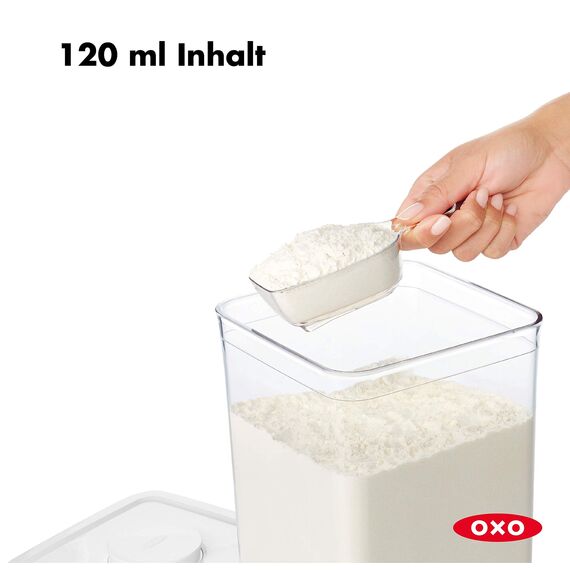 OXO Good Grips POP-Portionierlöffel – Messlöffel POP-Behälter à 2,1 l und mehr kompatibles Zubehörteil