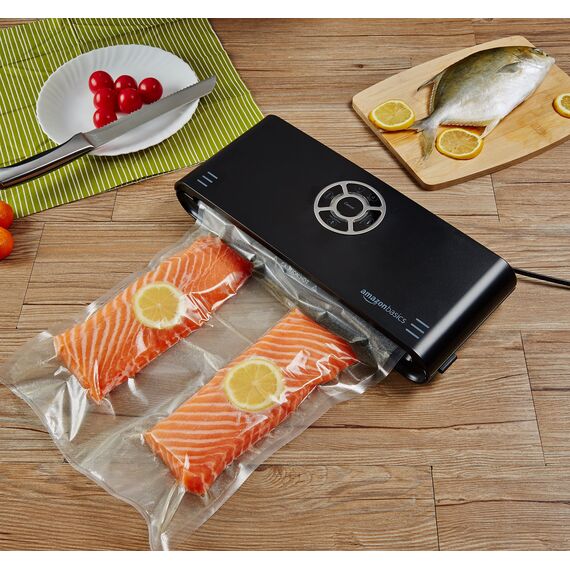 Amazon Basics 28 cm x 500 cm, 2 Rollen für Vakuumierer