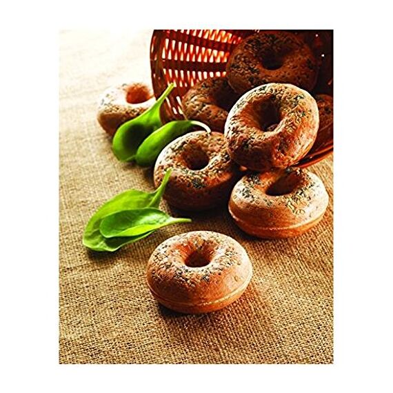 Tefal Platte Backform Donuts Nummer 11, passend für Tefal Snack Collection SW852, SW853, SW854, SW857 und Snack Time SW341, SW342, Rezepte, Aufbewahrungs-Box, spülmaschinengeeignet, schwarz, XA8011