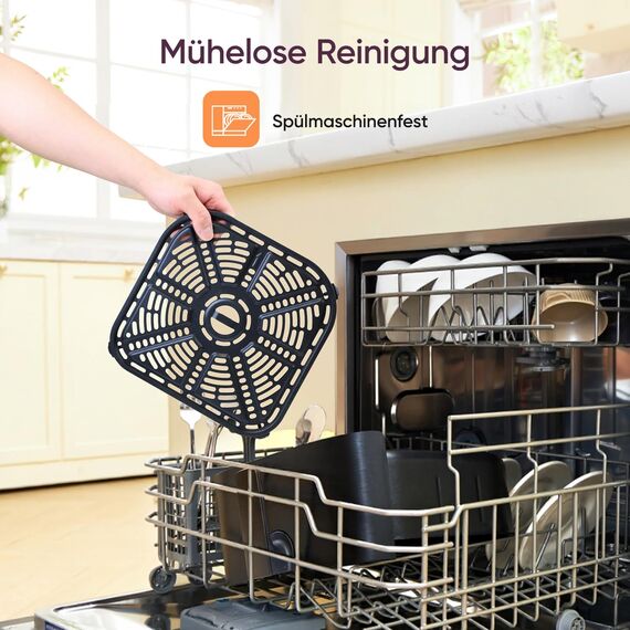 COSORI Heißluftfritteuse, Airfryer Testsieger 2024, 11-in-1 Air Fryer XXL 5,7L, Heissluftfritteuse mit Shake-Reminder, 97,3 Prozent ölsparend, 67,5 Prozent energiesparend, spülmaschinenfest Körbe