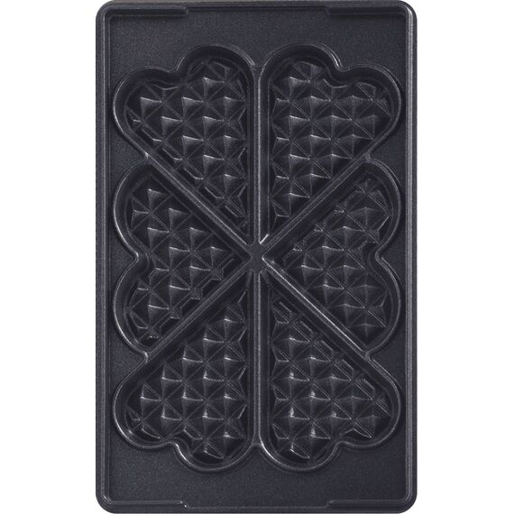 Tefal Snack Collection Sandwich- und Waffelmaker SW852D + Herzwaffel-Backplatten Nr. 6 XA8006 – 700 W, antihaftbeschichtet, erweiterbar, spülmaschinengeeignet, inkl. Rezeptheft & Aufbewahrungsbox