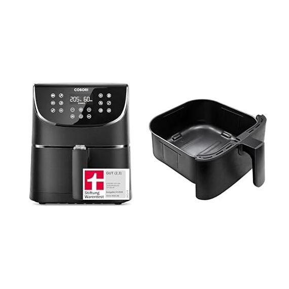 COSORI CP158- AF Heißluftfritteuse Airfryer, 11-in-1 Air Fryer XXL 5,5 L und COSORI CP158- AF Heißluftfritteuse Original Ersatzkorb