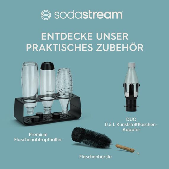 SodaStream Kunststofflasche |0,5L |BPA-frei|grün & gelb |2er-Pack