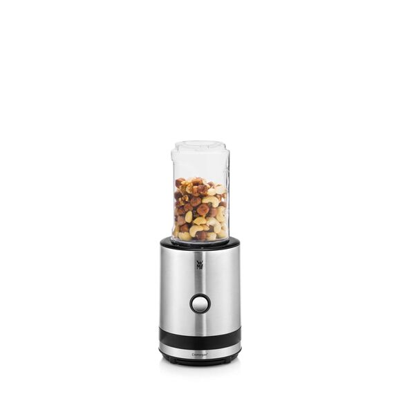 WMF Kult X Zubehör-Set, 3-teilig, Blendie Flasche, Mixbehälter 300 ml und Klinge mit Verschlussdeckel, für den Kult X Mix & Go und Küchenminis Smoothie-to-go