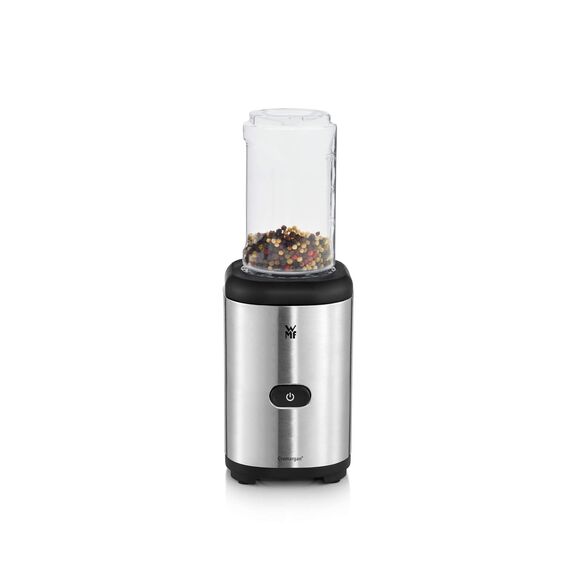 WMF Kult X Zubehör-Set, 3-teilig, Blendie Flasche, Mixbehälter 300 ml und Klinge mit Verschlussdeckel, für den Kult X Mix & Go und Küchenminis Smoothie-to-go