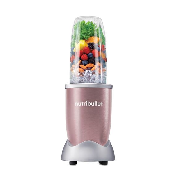 nutribullet Pro, 900 Watt Leistung, Einfach und schnell in der Anwendung, Kompakt, Leicht zu reinigen, Mit 700 ml Becher, Smoothiemixer, Smoothie Maker, Elektrischer Mixer, NB904RG