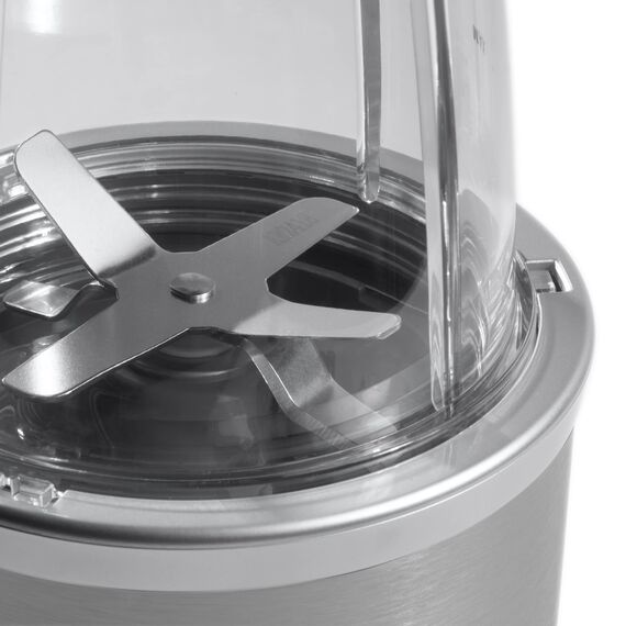 nutribullet Pro, 900 Watt Leistung, Einfach und schnell in der Anwendung, Kompakt, Leicht zu reinigen, Mit 700 ml Becher, Smoothiemixer, Smoothie Maker, Elektrischer Mixer, NB904S, Silber