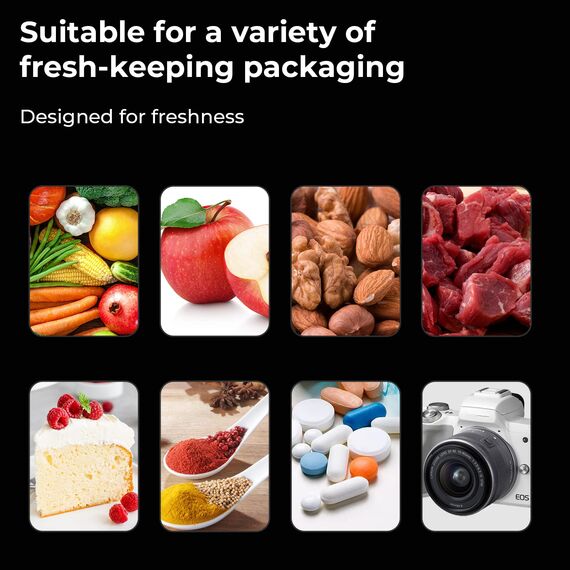 Vakuumierbeutel 20x30cm 100 Beutel, Vakuumierfolie Vakuumbeutel Lebensmittel, Profi-Folienbeutel für alle Vakuumierer und Sous Vide Geeignet, Gefrierbeutel BPA-frei