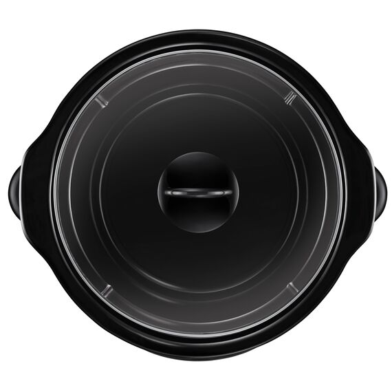 Crockpot Schongarer Slow Cooker | 4,7 l (bis zu 5 Personen) | programmierbare Zeitschaltuhr | Schwarz [SCCPRC507B]