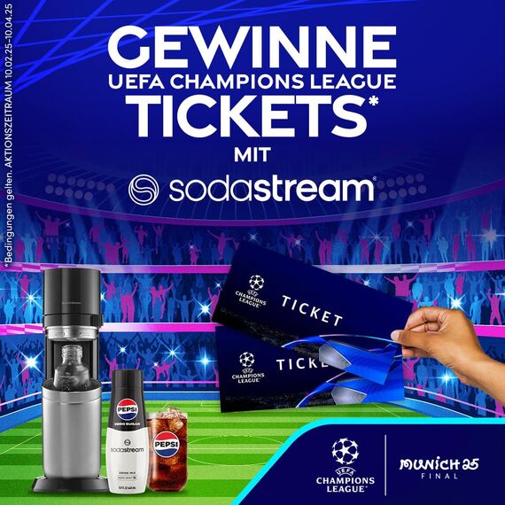 SodaStream Wassersprudler TERRA Promopack mitQuick-Connect CO2-Zylinder| inkl. 3x 1L FUSE Kunststoffflasche (spülmaschinengeeignet) | Farbe: Schwarz