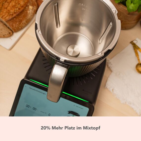 Wundermix - WunderCap® Messerersatz für Thermomix TM7, TM6 • Der revolutionäre Messerersatz • Alternative zu Messerabdeckung • Thermomix Zubehör