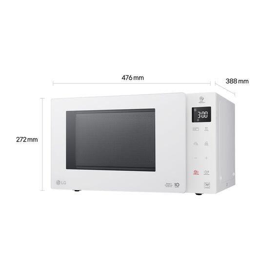 LG Electronics MH 6535 GIH Mikrowelle mit Grill / 1000 W / 25 L/Digitaldisplay/weiß