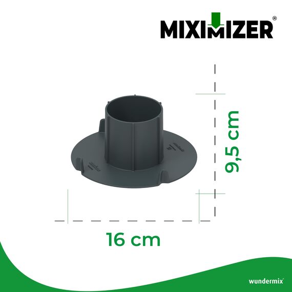 Wundermix - Miximizer® Mixtopf-Verkleinerung für Thermomix TM31 • Effektives Häckseln, Mixen & Zerkleinern von Lebensmitteln • Made in Germany