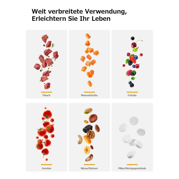 Vakuumierbeutel 100 Beutel 15x25cm, Profi Vakuumierfolie Vakuumbeutel für Vakuumierer & Lebensmittel Lagerung & Sous Vide Geeignet, Gefrierbeutel BPA-frei & Reißfest