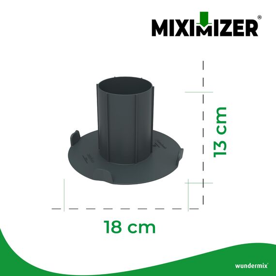 Wundermix - Miximizer® Mixtopf-Verkleinerung für Monsieur Cuisine Smart, Connect & Trend • Effektives Häckseln, Mixen & Zerkleinern von Lebensmitteln • Made in Germany