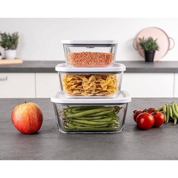 ROMMELSBACHER Hand Vakuumierer Set VAC 253/S, sekundenschnelles Vakuumieren, Ein-Hand-Bedienung, leistungsstark, langlebiger Akku, Aufladung über USB, inkl. 8 ZIP-Beutel, 3 Vakuum Glasbehälter