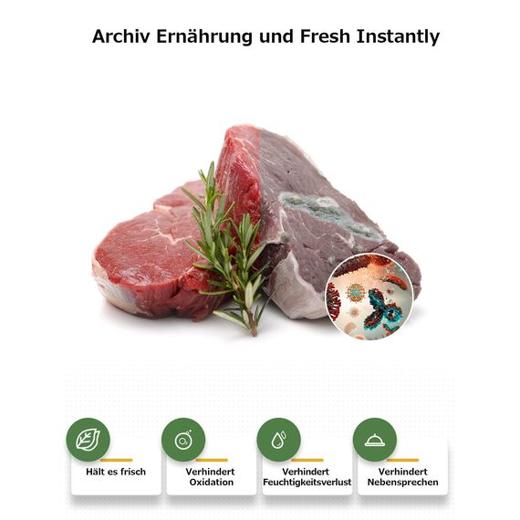 Vakuumierbeutel 100 Beutel 15x25cm, Profi Vakuumierfolie Vakuumbeutel für Vakuumierer & Lebensmittel Lagerung & Sous Vide Geeignet, Gefrierbeutel BPA-frei & Reißfest