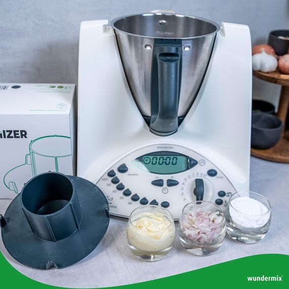 Wundermix - Miximizer® Mixtopf-Verkleinerung für Thermomix TM31 • Effektives Häckseln, Mixen & Zerkleinern von Lebensmitteln • Made in Germany