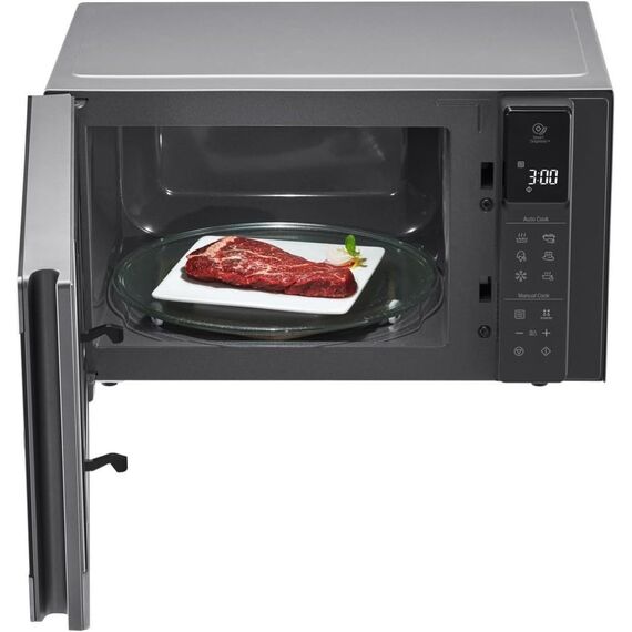 LG Electronics MS 2595 CIS Mikrowelle / 47.6 cm/Eco On Energiesparmodus/silber