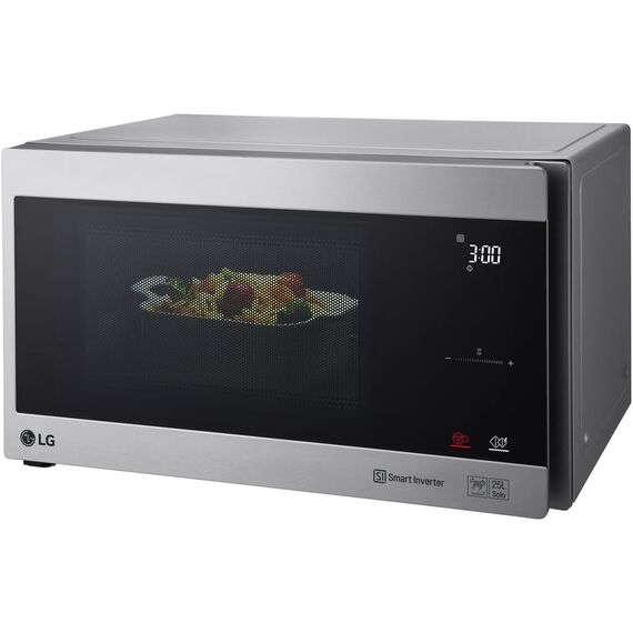 LG Electronics MS 2595 CIS Mikrowelle / 47.6 cm/Eco On Energiesparmodus/silber