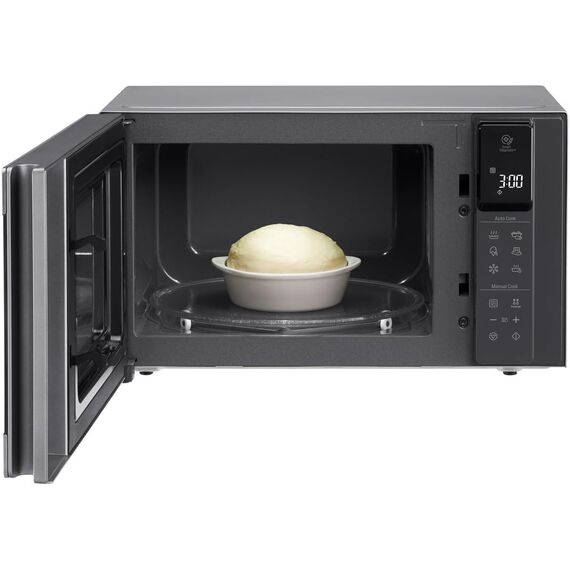 LG Electronics MS 2595 CIS Mikrowelle / 47.6 cm/Eco On Energiesparmodus/silber