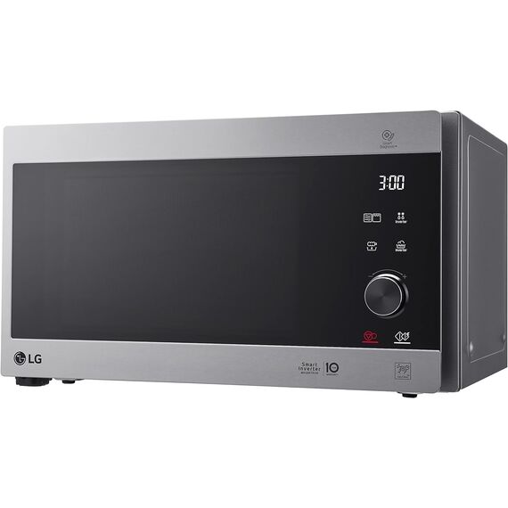 LG Electronics MH 6565 CPS Mikrowelle / 47.6 cm/akustisches Signal bei Programmende/edelstahl