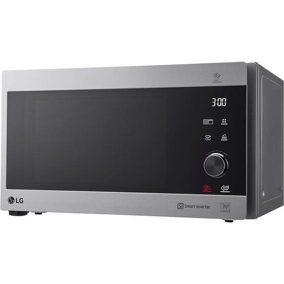 LG Electronics MH 6565 CPS Mikrowelle / 47.6 cm/akustisches Signal bei Programmende/edelstahl