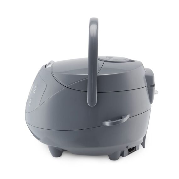 Yum Asia Panda Mini-Reiskocher mit Ninja-Keramikschüssel und Advanced Fuzzy Logic (3,5 Tassen, 0,63 Liter) 4 Reisfunktionen, 4 Multicooker-Funktion, 220–240V (Cobalt Grey)