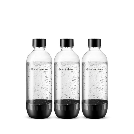SodaStream 2260525 Wasserflasche, Kunstoff, multi, 3er Pack (3x1 Liter), 464