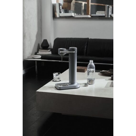 Aarke Carbonator 3, Wassersprudler aus Edelstahl mit Aarke Flasche, Hammertone Sonderedition