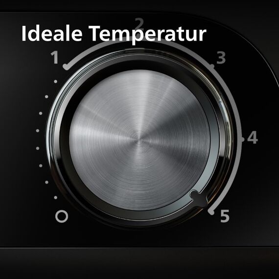 Philips Tischgrill 3000 Series – Große Grillfläche, 2400 W Schnellaufheizung, 5 Temperaturstufen, Antihaftbeschichtung, Einfache Reinigung (HD6210/95)