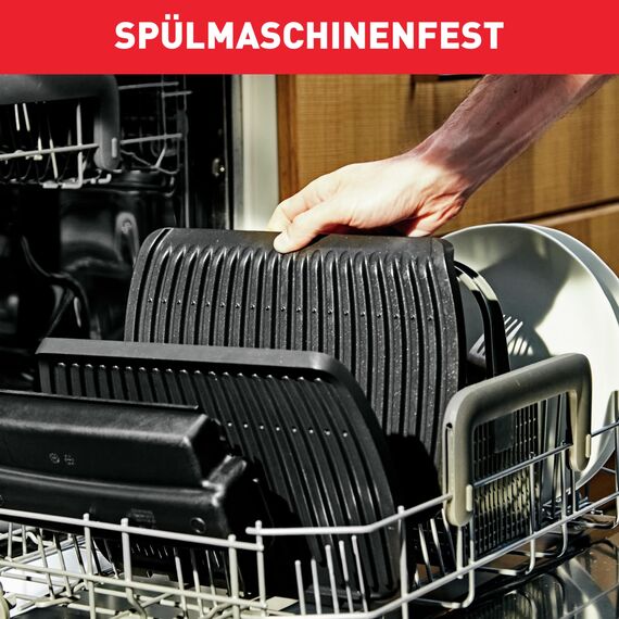 Tefal OptiGrill Elite XL Kontaktgrill, 16 Programme, Digitales Display mit Garstufenanzeige, abnehmbare XL-Platten, Grillboost-Funktion, intuitive Bedienung, Elektrogrill, Edelstahl, GC760D12