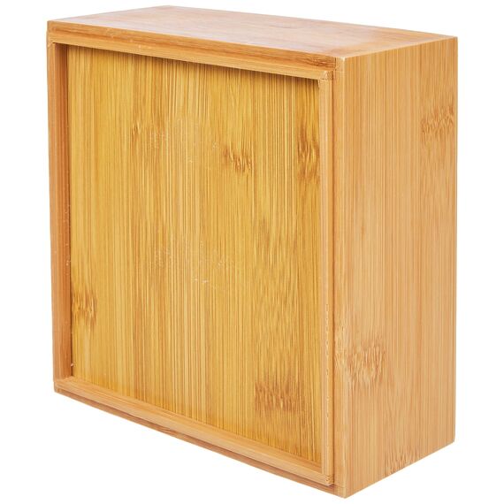 Zeller 13330 Ordnungsbox 15 x 15 x 6.5 cm, Bamboo, Sonstige