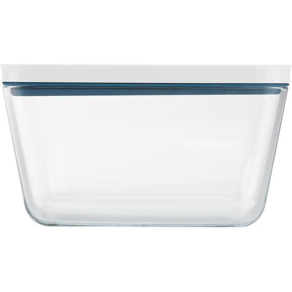 ZWILLING Fresh & Save Vakuumbox, Größe L, Glas, mit Vakuum-Deckel, Blau-La Mer