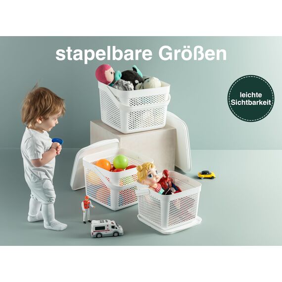 uandu Kartoffel Aufbewahrungsbox 8L – Kartoffelbox für Küche, Zwiebelbox & Knoblauch Aufbewahrung, Küchen Organizer